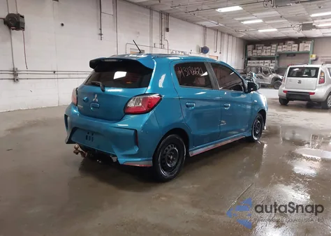 2021 Mitsubishi Mirage Carbonite Edition/Es/Le from USA, damaged, VIN ML32AUHJ0MH007244